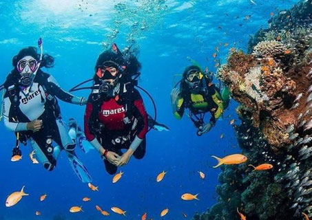 Scuba diving in Andaman